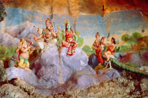 Hindu Shrine in Cave Walls, Batu Caves, Kuala Lumpur